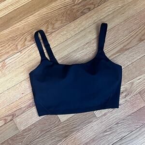 OFFLINE By Aerie The Hugger Longline Sports Bra Black Size Medium NWOT